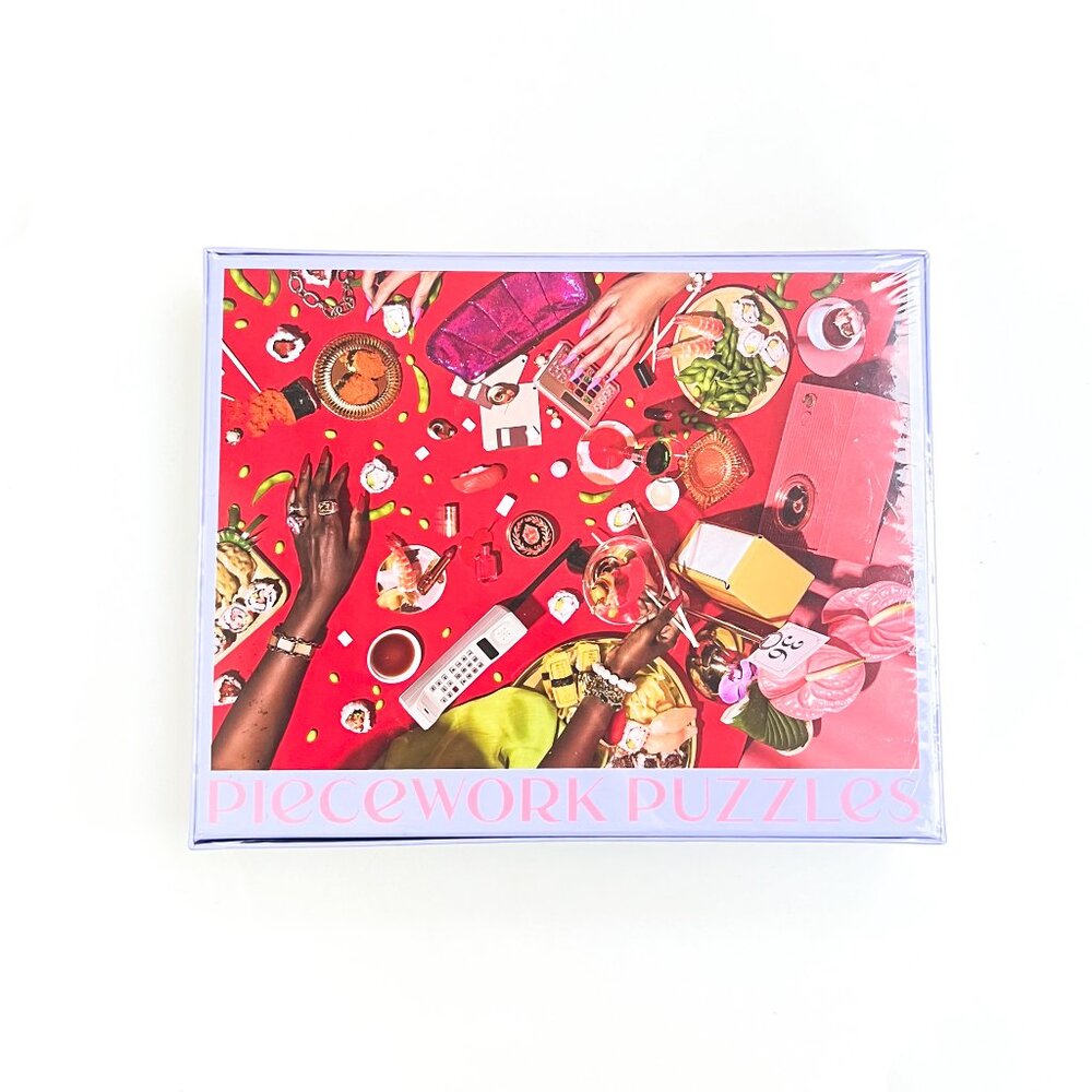 NWT power lunch jigsaw puzzle 1,000 piece - Picture 4 of 4